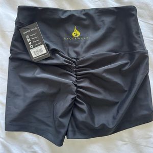 Ruderwear scrunchbum shorts. Size small brand new